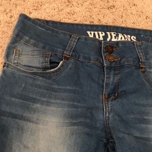 High waisted jeggings